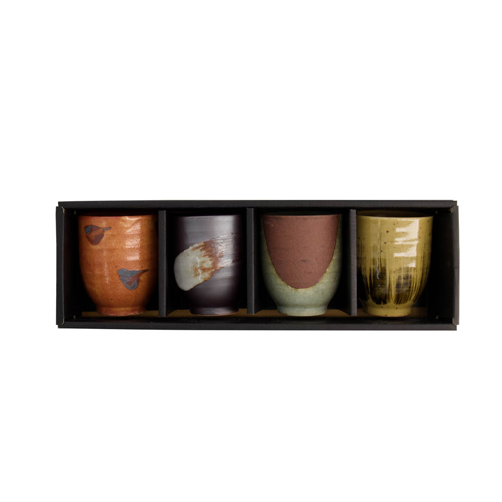 Shizen Layout Tokyo Design Studio Shizen theekop / koffiekop mok 4 st | ZIN Aan Tafel